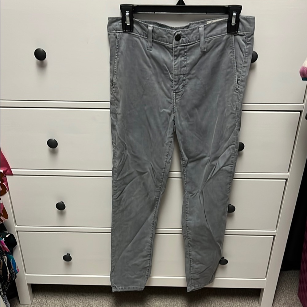 Stitch Fix brand - Cosmic Blue Love - Gray Straight Leg Pants